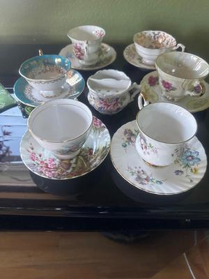 Assorted tea cup China