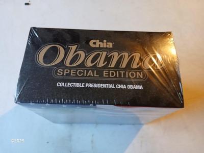 Chia Obama Special edition Obama Chia pet - Grow the man some hair Chia Obama "Happy"
