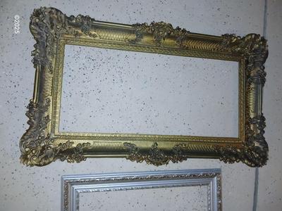Two vintage photo frames