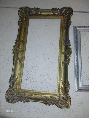 Two vintage photo frames