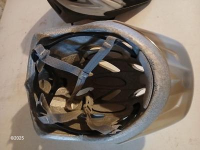 Two adult sized Bicycle helmets
