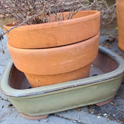 A Bevy of Terra Cotta Pots & Planters (BD-SD)