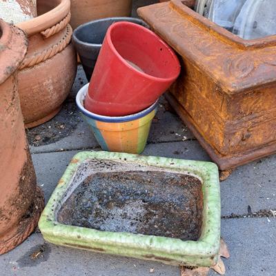 A Bevy of Terra Cotta Pots & Planters (BD-SD)
