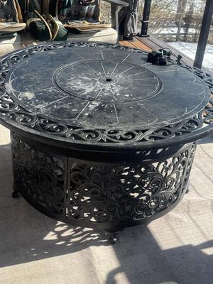 Propane fire pit