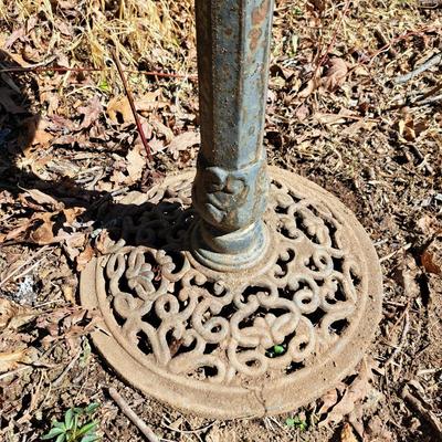 Light-Weight Metal Frog Birdbath (BD-SD)