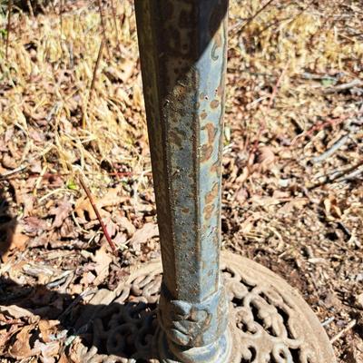 Light-Weight Metal Frog Birdbath (BD-SD)