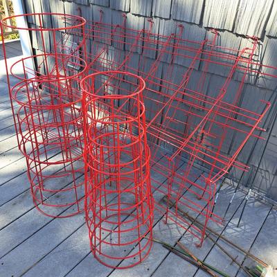 Red Hot Tomato Plant Cages - and More! (FD-SD)