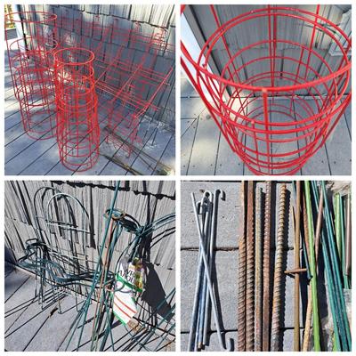Red Hot Tomato Plant Cages - and More! (FD-SD)