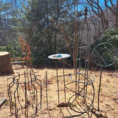 Six Kinetically Kool Outdoor Copper Sculptures (BD-SD)