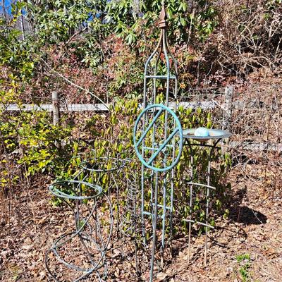 Six Kinetically Kool Outdoor Copper Sculptures (BD-SD)