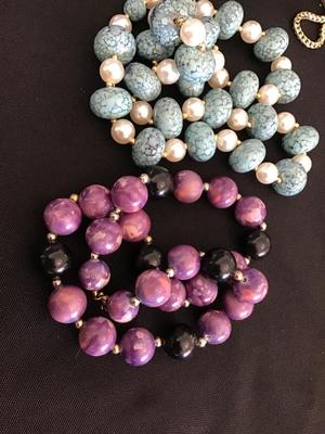 Lot Of 2 Vintage Necklaces