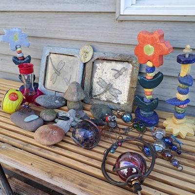 A Cacophony of Stone & Glass Garden Delights (LR-SD)