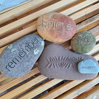 A Cacophony of Stone & Glass Garden Delights (LR-SD)