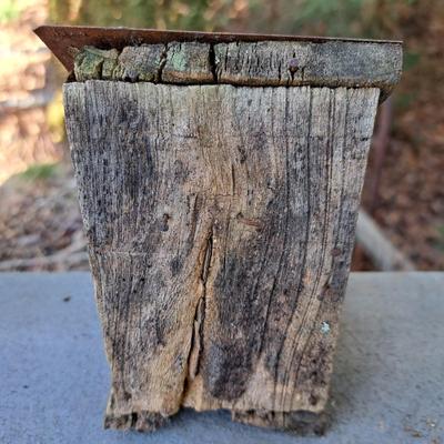 Three Rustic Birdhouses & Suet Feeder (BD-SD)