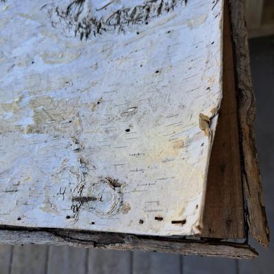 Two Wooden Weathered Tables (BD-SD)