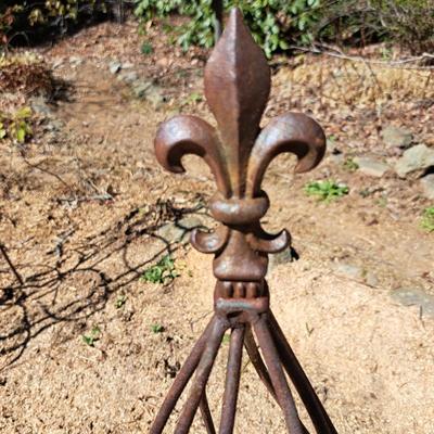 Group of Rusted Metal Garden Topiaries (BD-SD)