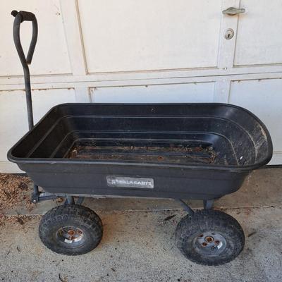 Gorilla Garden Dump Cart & True Temper Wheelbarrow (LD-SD)