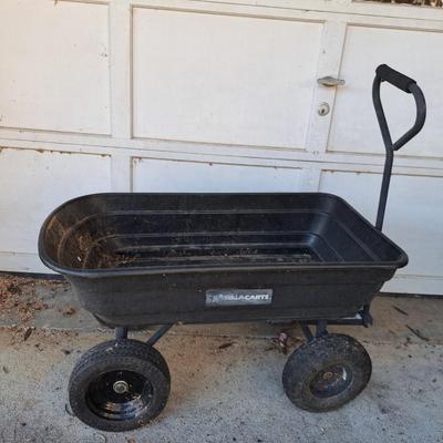 Gorilla Garden Dump Cart & True Temper Wheelbarrow (LD-SD)