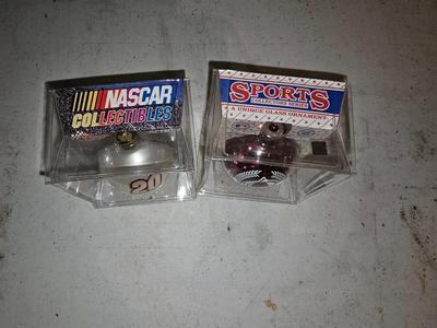 Winners Circle Nascar Tony Stewart and a NHL Colorado Avalanche
