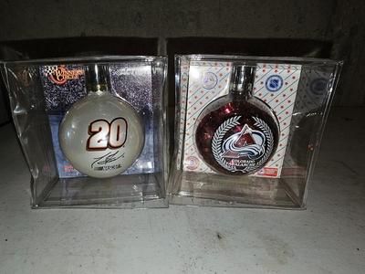 Winners Circle Nascar Tony Stewart and a NHL Colorado Avalanche