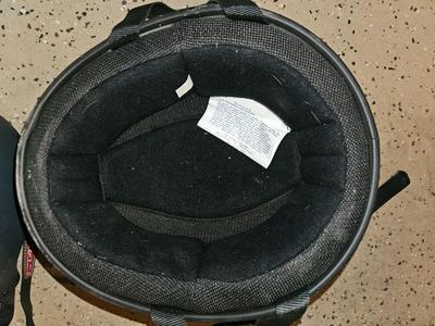 Two skate boarding helmets