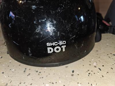 Two skate boarding helmets
