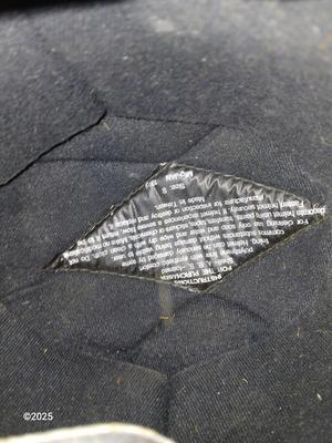 Two older dirt Bike helmets -