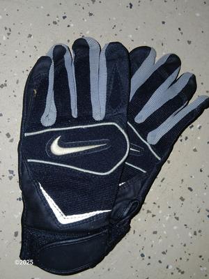 A nice pair of NFL size 9 cleats pads and Nike gloves