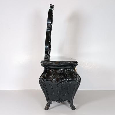 LOT 44D: Vintage Oil Lamp with Reflector & Jewelry Box