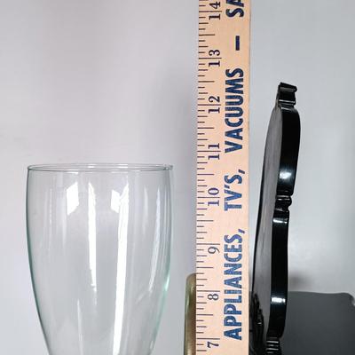 LOT 44D: Vintage Oil Lamp with Reflector & Jewelry Box