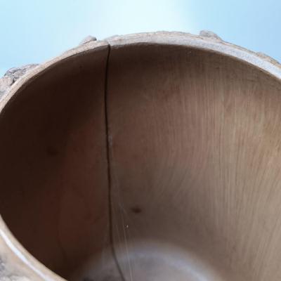 LOT 46D: Rosler Tettau-Bavaria Schnapps Bottle, Faux Wood German Ice Buckets & Royal Porcelain Bavaria Mug