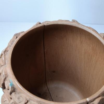 LOT 46D: Rosler Tettau-Bavaria Schnapps Bottle, Faux Wood German Ice Buckets & Royal Porcelain Bavaria Mug