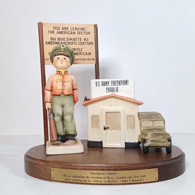 LOT 48D: Goebel Hummel Checkpoint Charlie Set