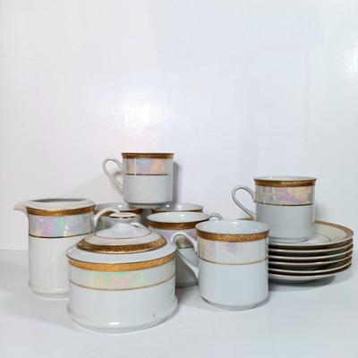 LOT 49D: RGK Leander 1946 Coffee Set w/ Bavaria Claudia Tureen & More
