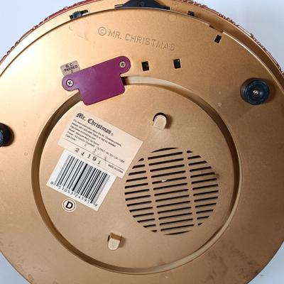 LOT 51D: Mr. Christmas Marquee Merry Go Round, Timex Miniature Carousel Horse Clock & MSR Metal Carousel Music Box