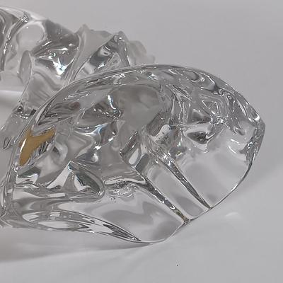 LOT 52D: Aloha Handcrafted Wood Dolphins, West German Crystal Dolphin, Sheila's Cape May Pink House & More