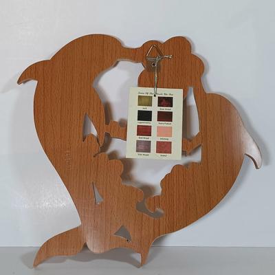 LOT 52D: Aloha Handcrafted Wood Dolphins, West German Crystal Dolphin, Sheila's Cape May Pink House & More