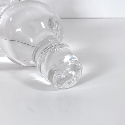 LOT 53D: MCM West German Crystal Decanter and Glasses