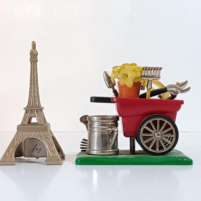 LOT 55D: Miniature Collectible Clocks: Elgin, Timex & More