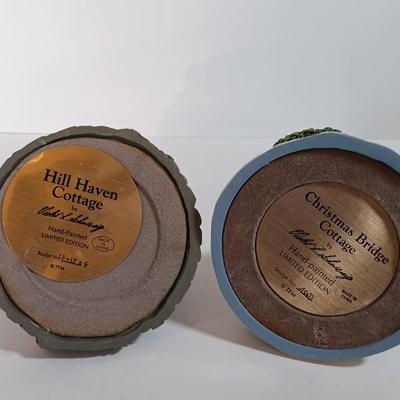 LOT 56D: Franklin Mint Violet L. Schwenig Miniature Cottages