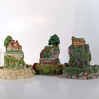 LOT 56D: Franklin Mint Violet L. Schwenig Miniature Cottages
