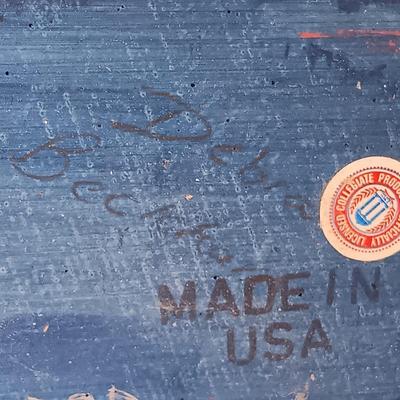 LOT 61D: Martin Lake Studios Signed and Numbered Penn State Santa w/ Danbury Mint Penn State Mr and Mrs Claus