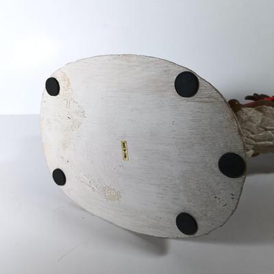 LOT 63D: Vintage Jaimy Santa Sleigh, Franklin Mint Father Christmas & Nutcrackers