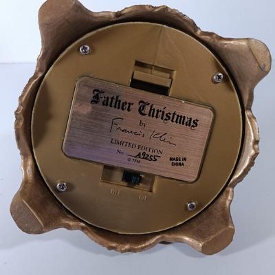 LOT 63D: Vintage Jaimy Santa Sleigh, Franklin Mint Father Christmas & Nutcrackers