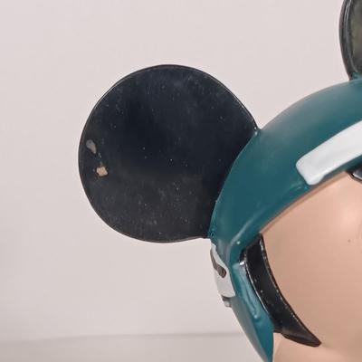 LOT 65B: Bobble Dobbies Disney NFL Eagles Mickey Mouse and Donald Duck