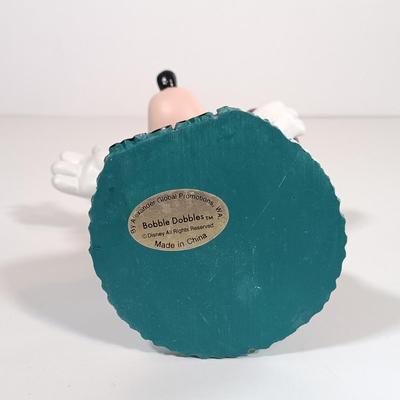 LOT 65B: Bobble Dobbies Disney NFL Eagles Mickey Mouse and Donald Duck