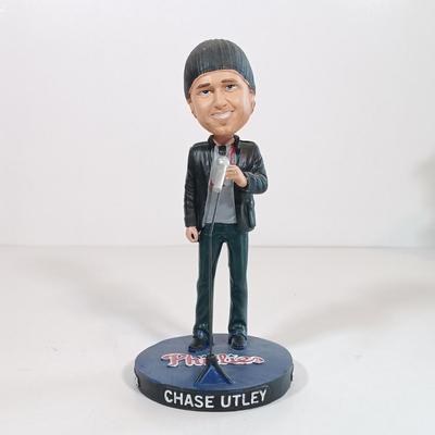 LOT 71B: Set of (3) Citizens Bank Park Exclusive Phillies Bobble Heads & McDonalds Phillies Pat Burrell Bobble Head