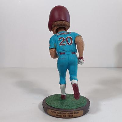 LOT 71B: Set of (3) Citizens Bank Park Exclusive Phillies Bobble Heads & McDonalds Phillies Pat Burrell Bobble Head