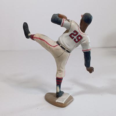 LOT 72B: Sports Illustrated Pewter Frank Thomas Figurine, McFarlane Toys Curt Schilling, Hasbro Starting Lineup Ken Griffey Jr & More
