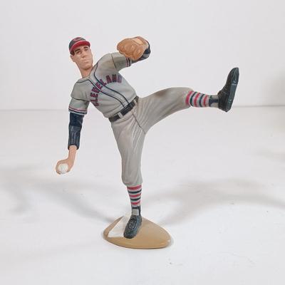 LOT 72B: Sports Illustrated Pewter Frank Thomas Figurine, McFarlane Toys Curt Schilling, Hasbro Starting Lineup Ken Griffey Jr & More